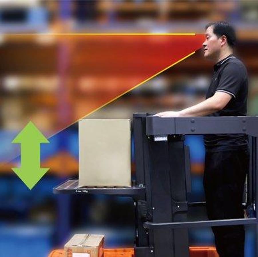 AC powered lithium-ion order picker - Compact - Narrow aisle.