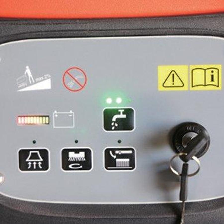 Walk-behind electric scrubber - Small to medium sized spaces - Great value.