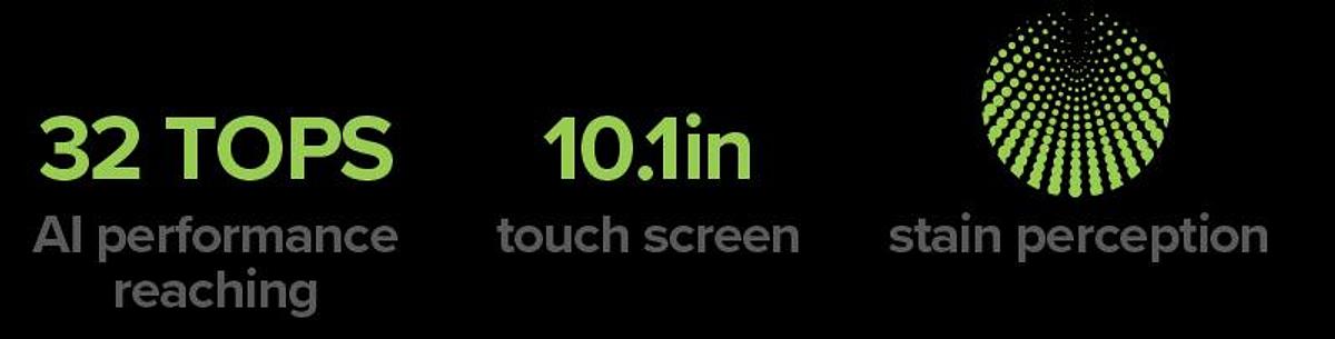 ANB510 Lithium AI powered AGV scrubber-dryer robot - Fully autonomous.