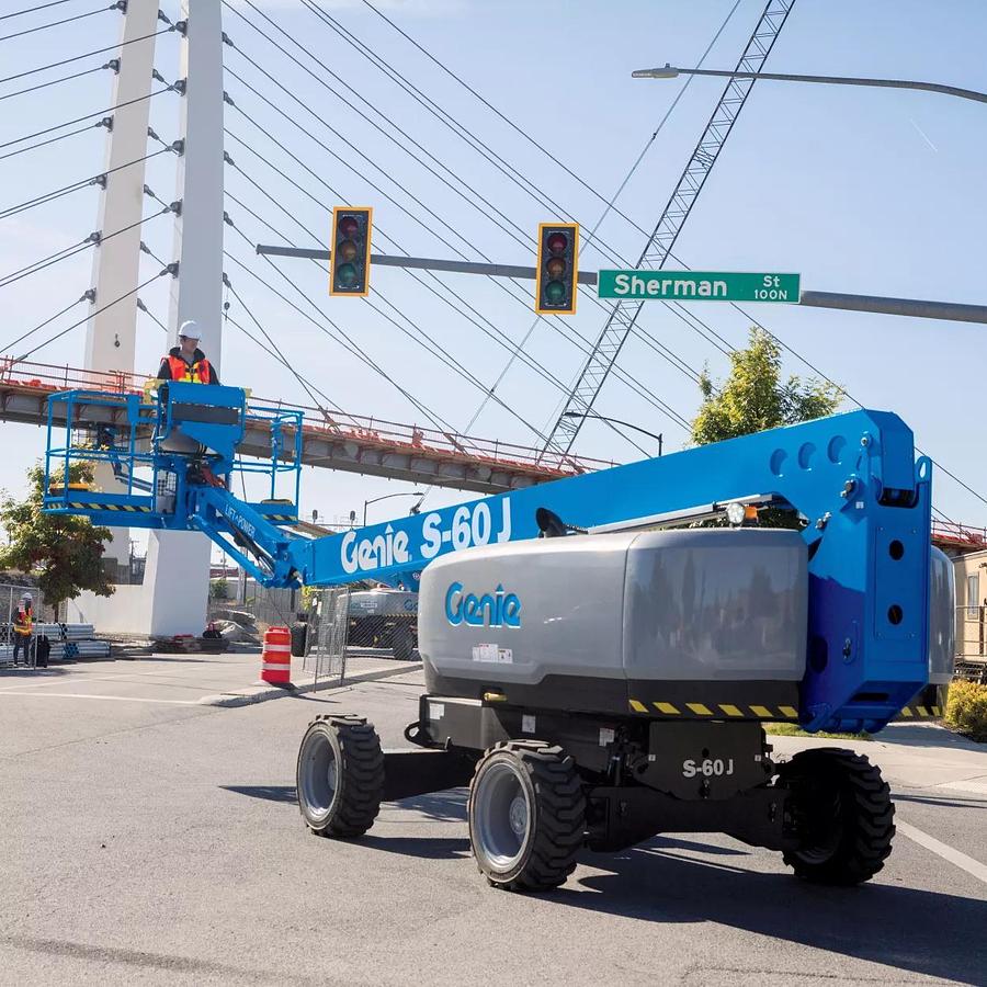 60-64 ft. Telescopic Boom Lift, Diesel or Gas/LP