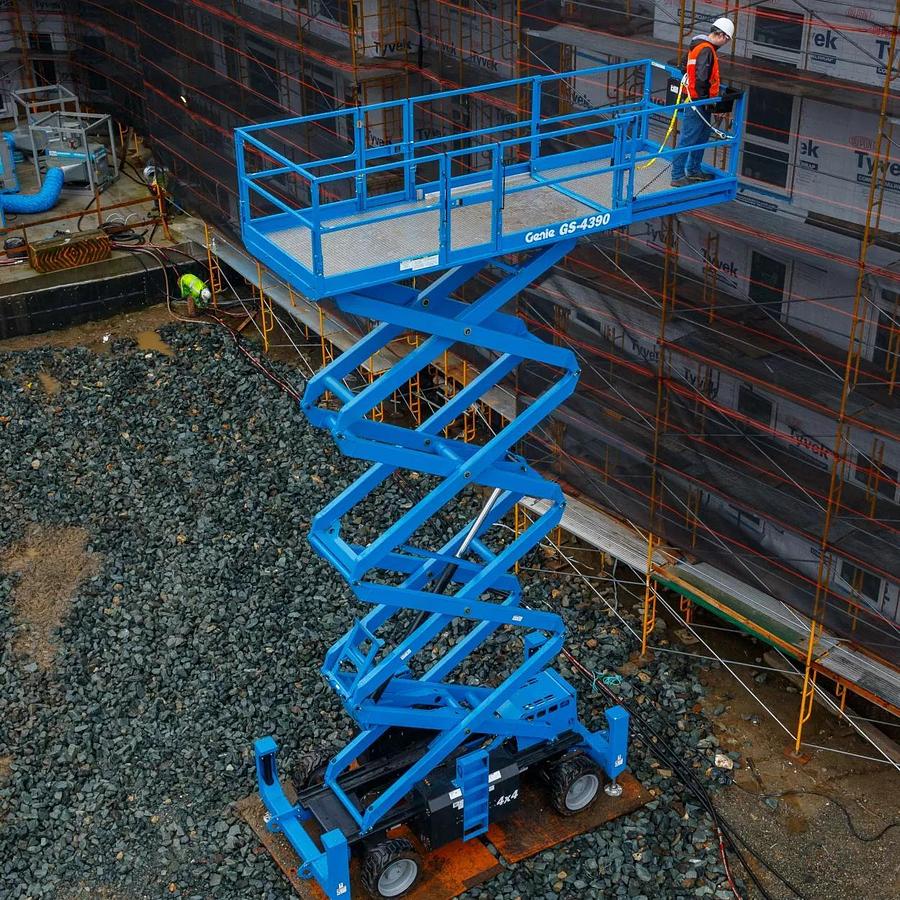 36-49 ft. Rough Terrain Scissor Lift, Gas or Diesel