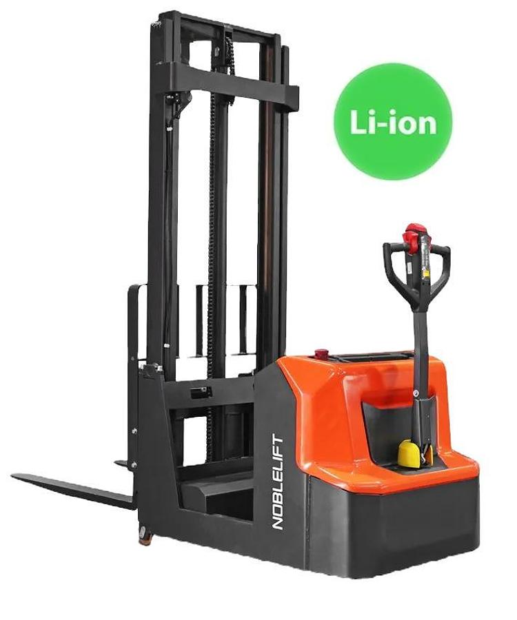 Noblelift PSE11CB 1,100lb capacity, Lithium Counterbalanced Stackers