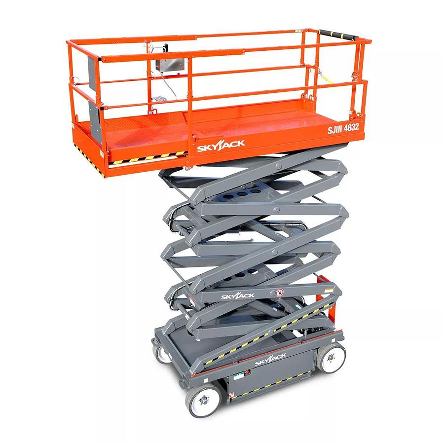 30-35 ft. Scissor Lift, Electric, Wide