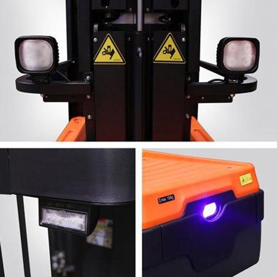 AC powered lithium-ion order picker - Compact - Narrow aisle.
