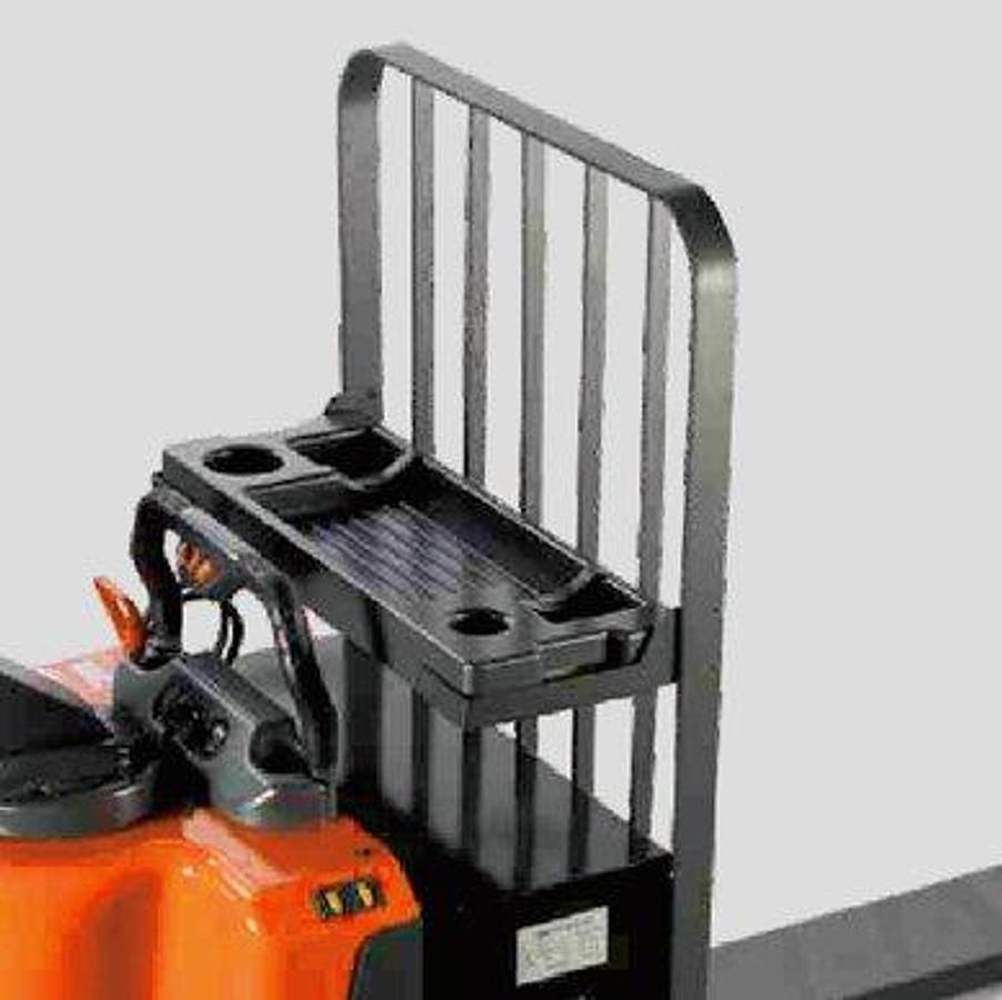 Electric powered walkie rider pallet truck - Heavy duty - High efficiency.