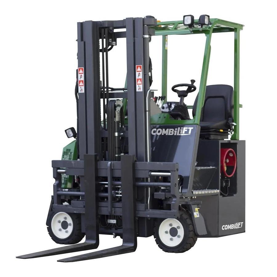 6,000 lb. Diesel/LPG Warehouse Forklift, Multidirectional, Pneumatic Tires