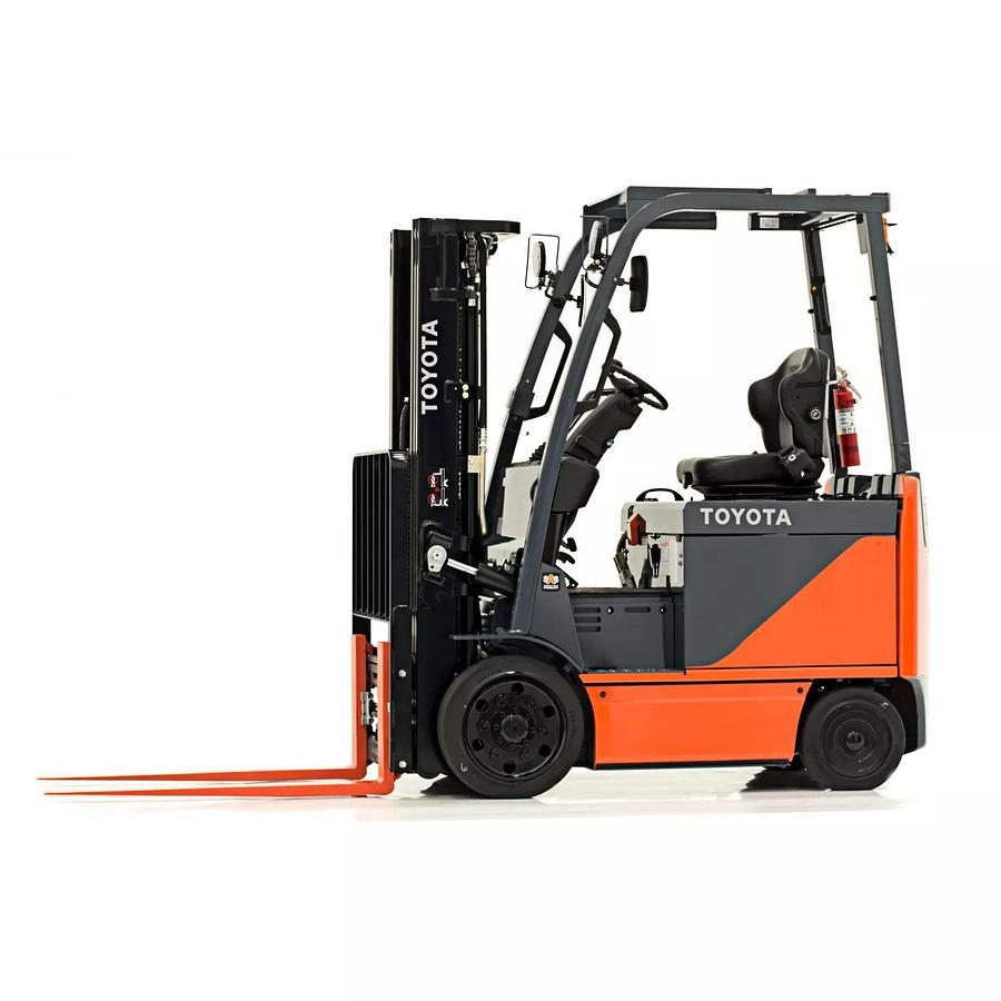 5,000 lb. Electric Warehouse Forklift, Cushion or Pneumatic Tires
