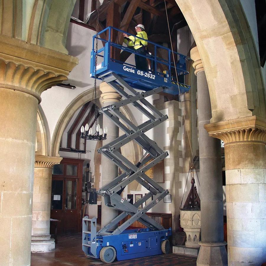 24-26 ft. Scissor Lift, Electric, Narrow