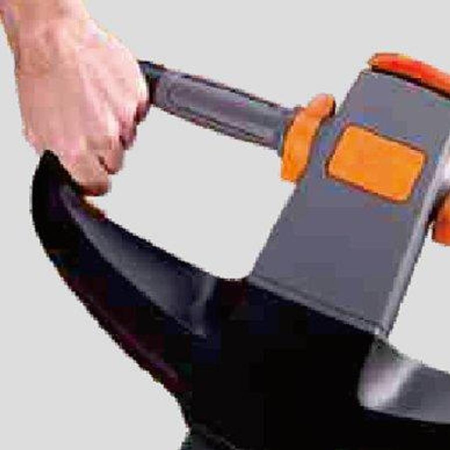 Electric powered walkie rider pallet truck - Heavy duty - High efficiency.