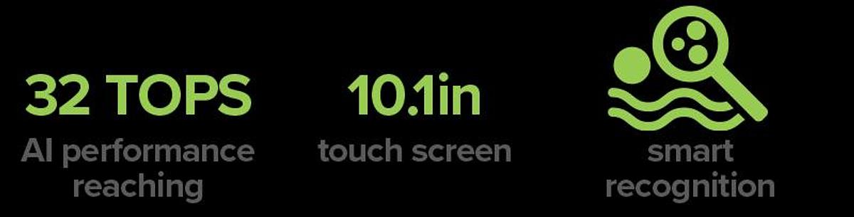 ANS720 Lithium AI powered AGV sweeper robot - Fully autonomous.