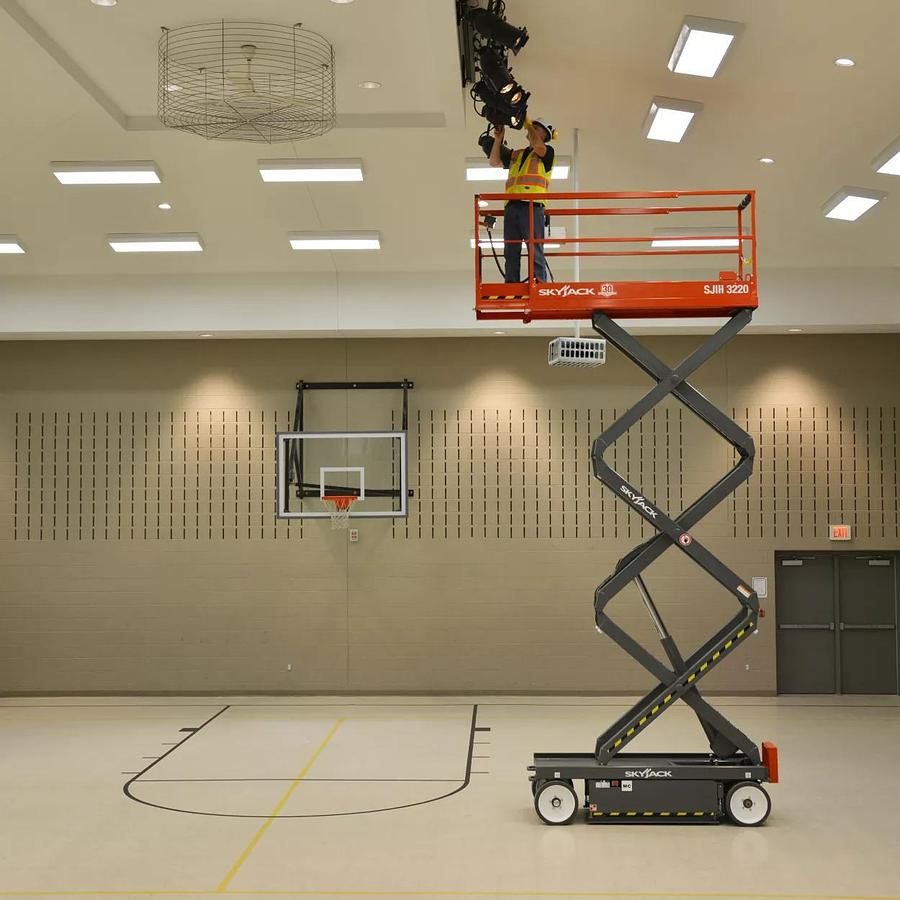 20-21 ft. Scissor Lift, Electric, Narrow