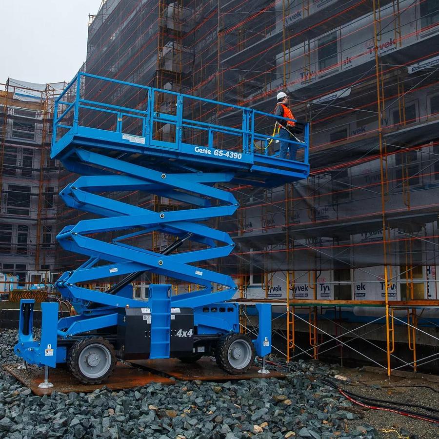 36-49 ft. Rough Terrain Scissor Lift, Gas or Diesel