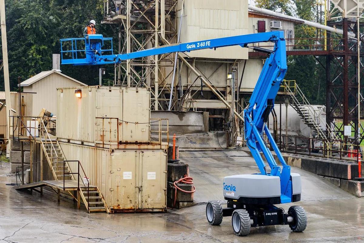 59 ft. Articulating Boom Lift, Diesel Hybrid or Electric