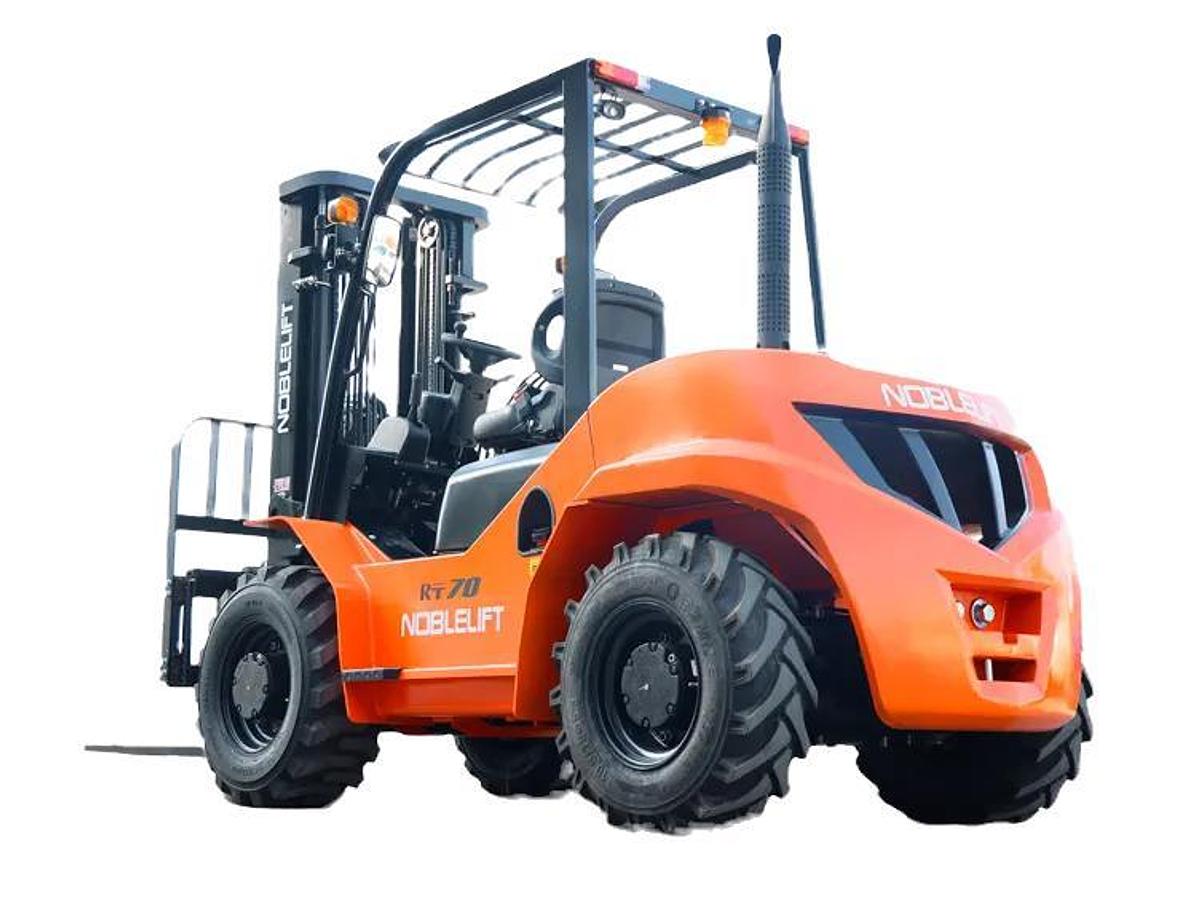 FD4RT70 Diesel
7,000 lb Capacity
Rough Terrain Diesel Forklift
236 in (3-Stage) Lift Height
Pneumatic Tires