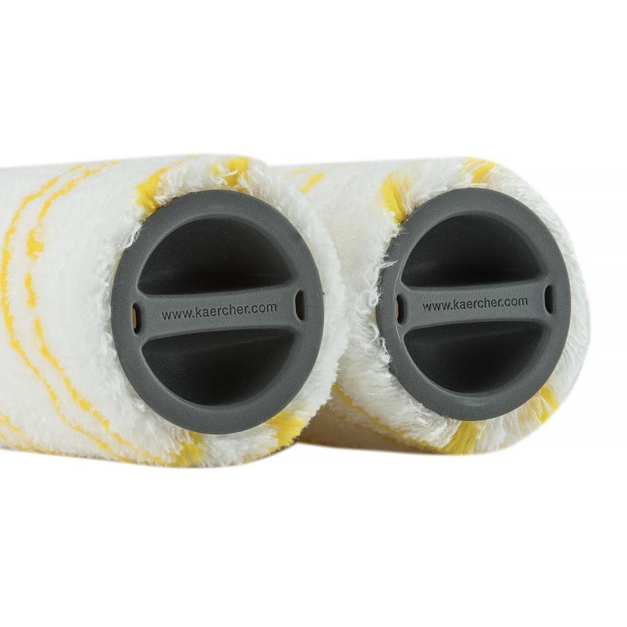 Set of Multi-Surface FC Rollers, Yellow