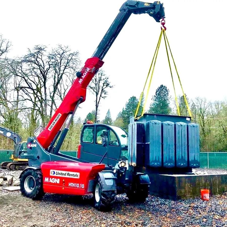 20,000 lb. Telehandler, 32-43 ft., Variable