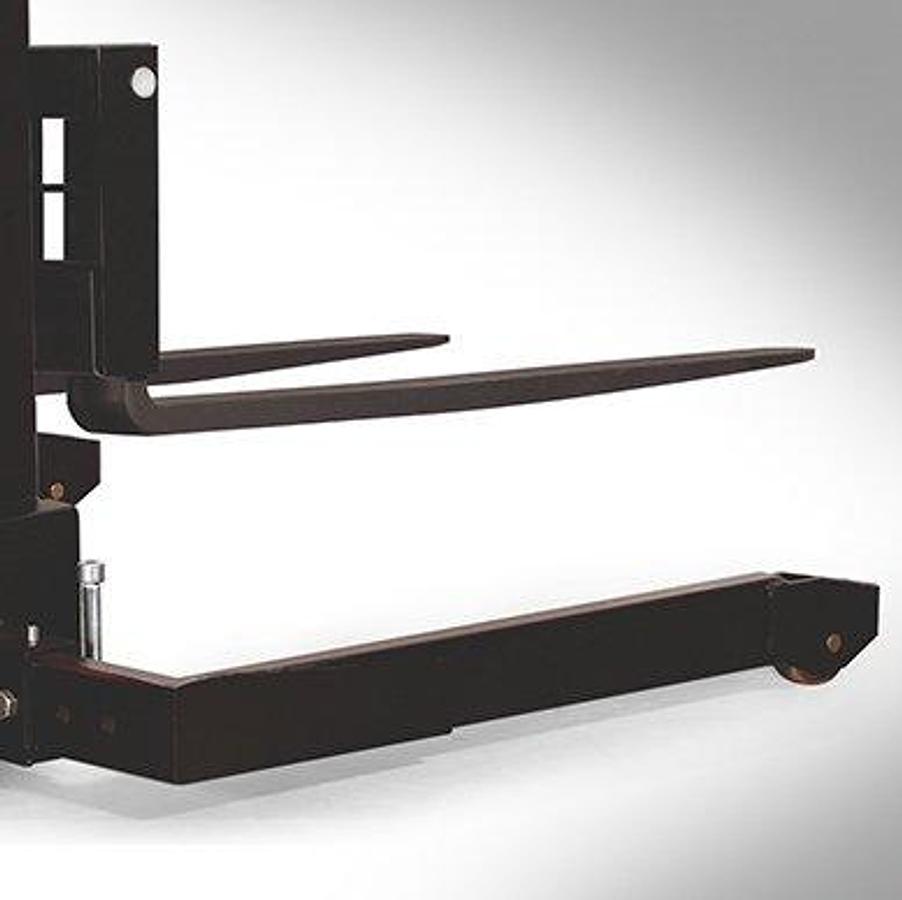 Semi-electric stacker - Light-duty - Low cost operation.