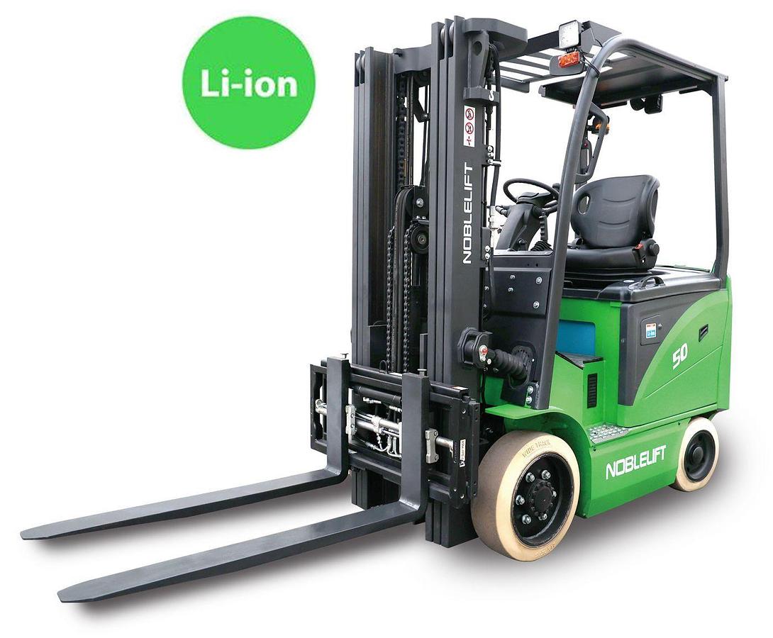 FE4C65 Li
6,500 lb Capacity
4-Wheel Lithium-ion Forklift
Cushion Tires