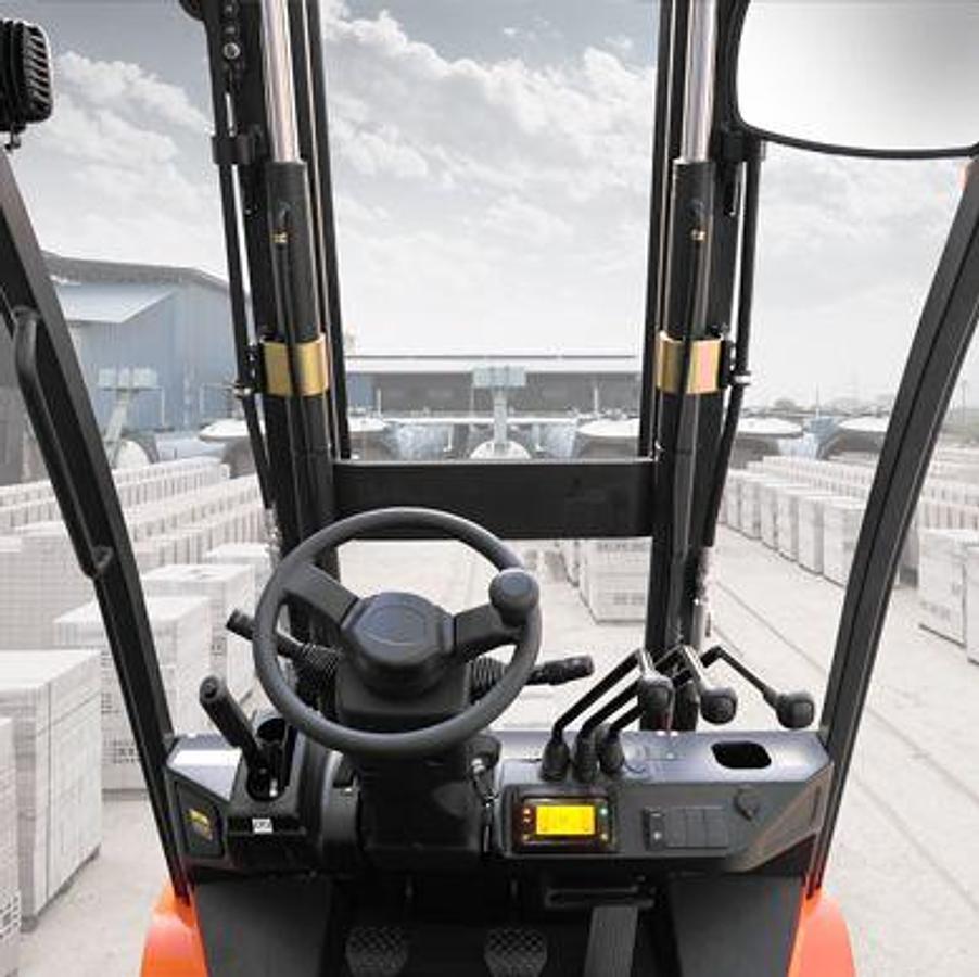 FL4P60N LPG
6,000 lb Capacity
4-Wheel LPG Forklift
118 in (2-Stage, Std) Lift Height
Solid Pneumatic Tires