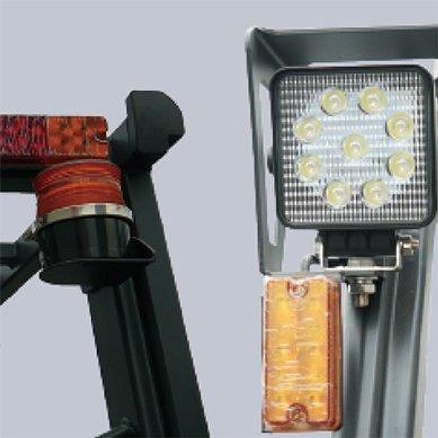 AC powered lithium-ion forklifts - High mobility - Low cost operation.