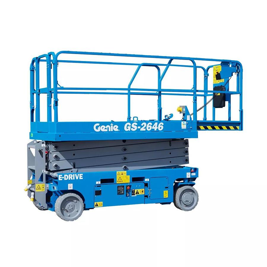 24-26 ft. Scissor Lift, Electric, Wide