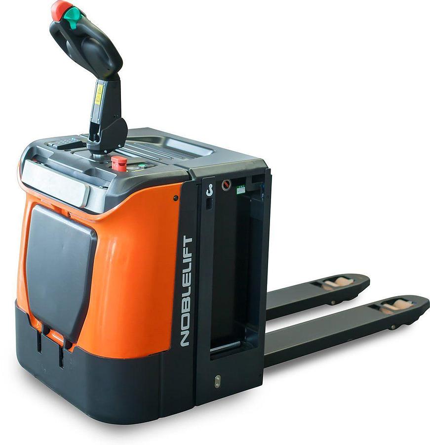 Electric powered rider pallet truck - Heavy duty - High performance.
