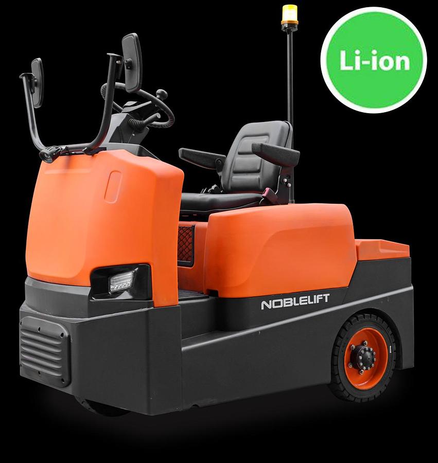 Lithium sit-down - Tow tractor - High capacity - Tight turning radius.