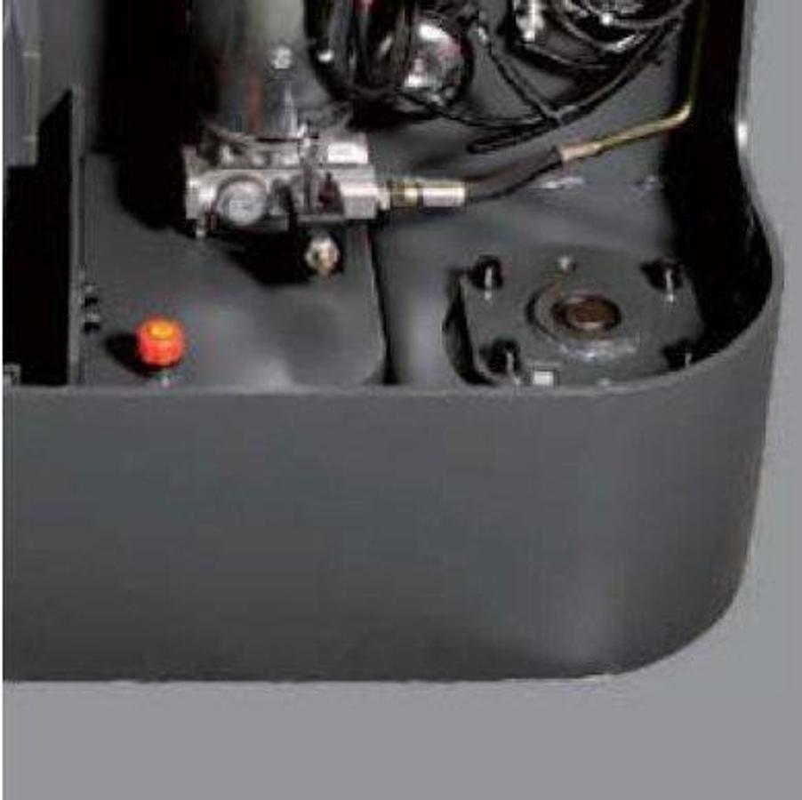 Professional electric walkie straddle stacker - Heavy-duty - High productivity.