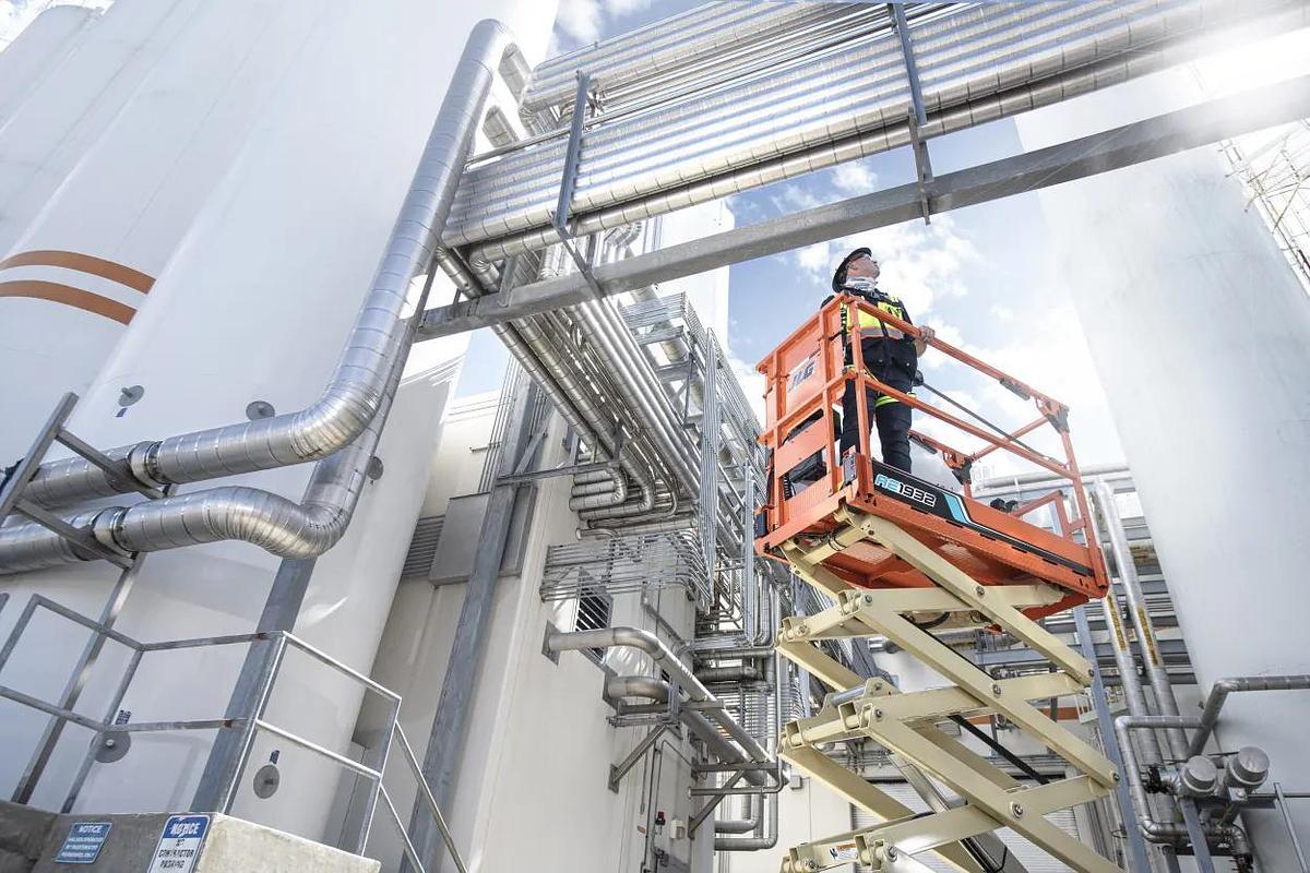 19 ft. Scissor Lift, Electric