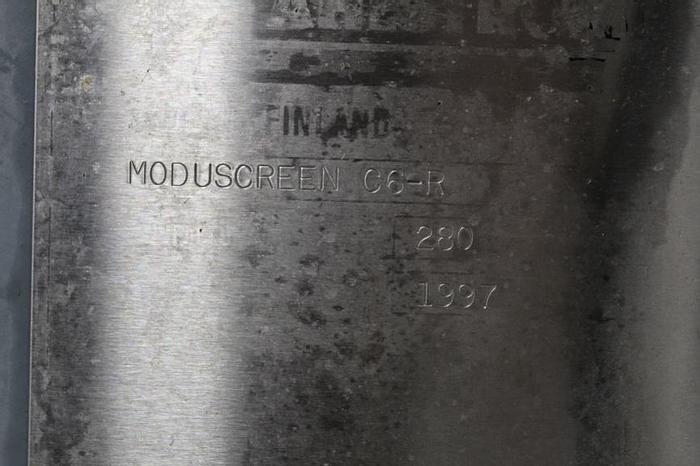 Used Ahlstrom C6-R Pressure Screen, Stainless Steel Housing and Basket #43799