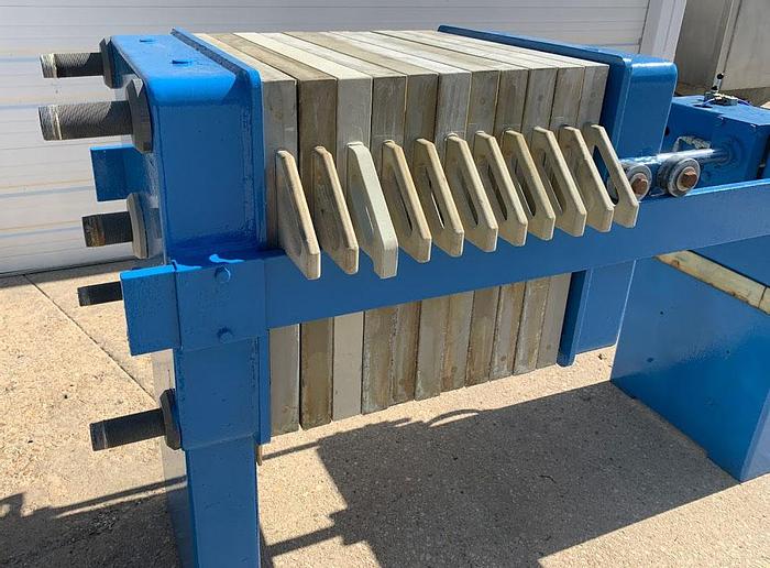 Used FP-46: Used 3 cu. ft. JWI Filter Press