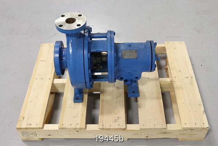 Used Goulds 3196 Pump, 2X3X10, Stainless Steel Casing #19445