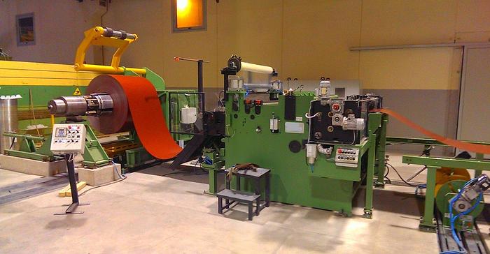 New F&P Slitting Lines with CNC heads