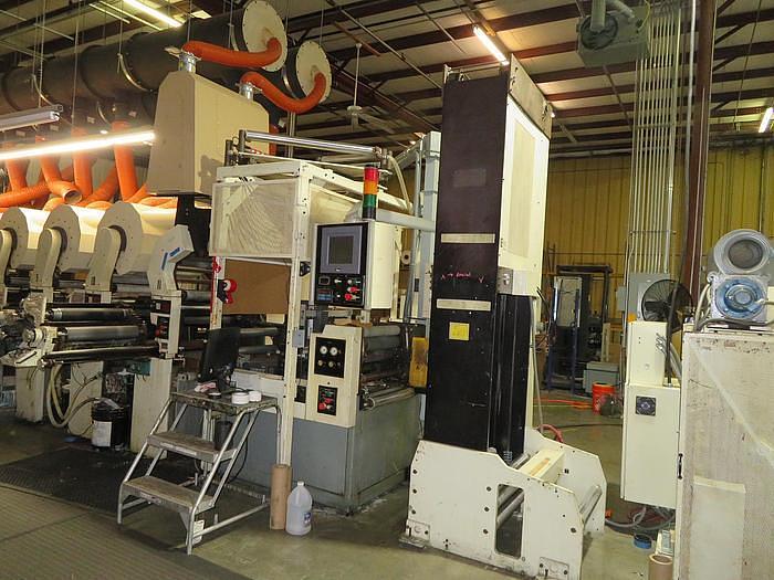 Used 1999 COMCO 11 COLOR FLEXO LABEL PRESS