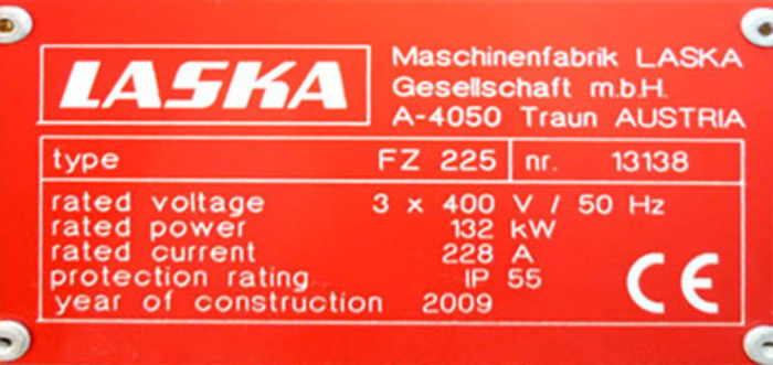 Used Laska Nano Cut FZ 225