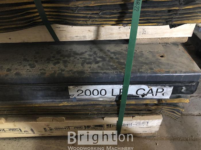 Used -------- 2000lb  Used Scissor Lift Table