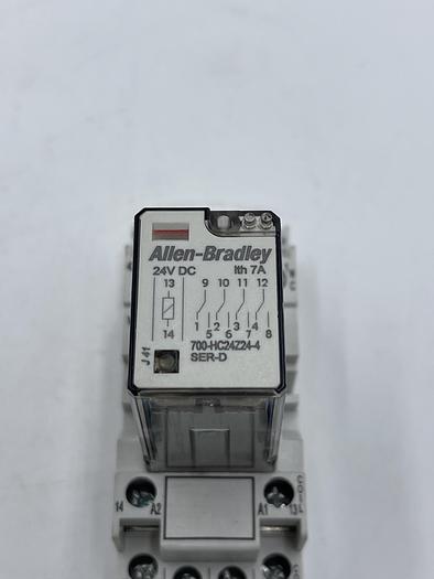 Used Allen-Bradley 700-HC24Z24-4 Ser D, 700-HN103 Ser C 