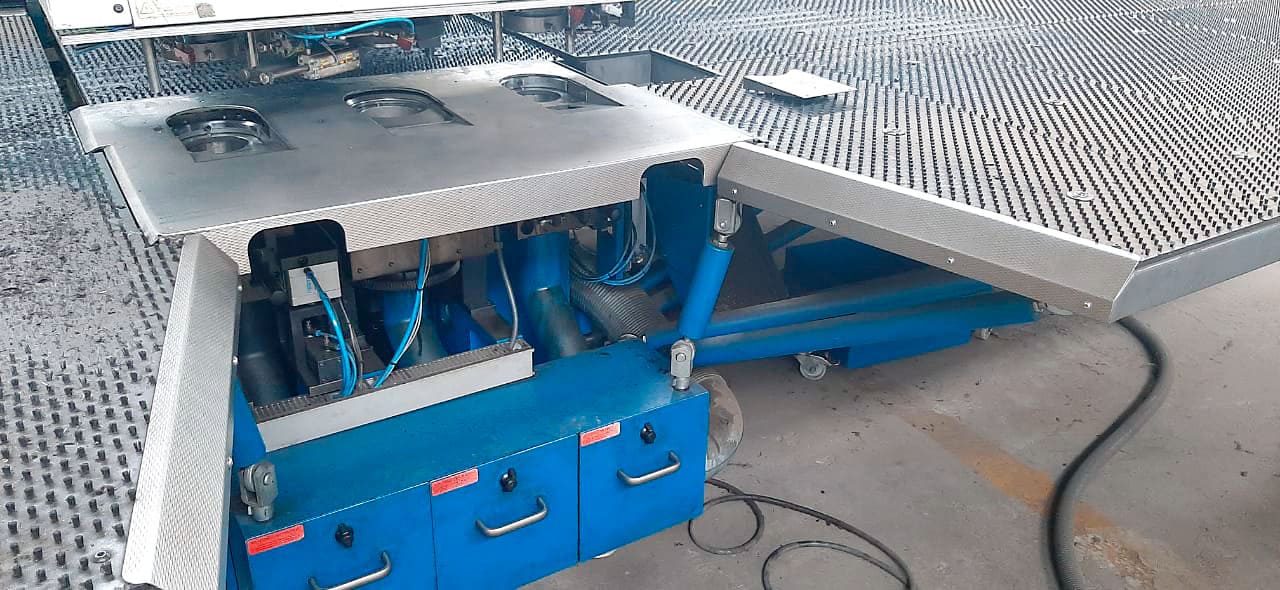 Used Boschert Tri 1250 Rotation -  Turret punching machine - 2018