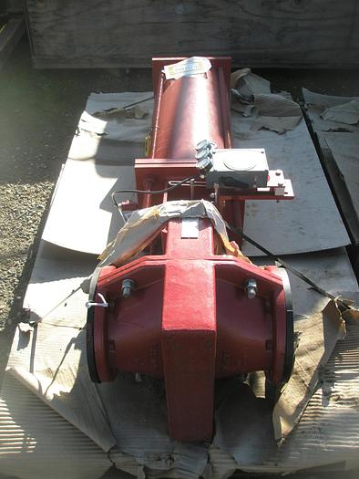 Unused Valve, Pinch, 6" X 4", Red Valve, Series 5200, #C738106