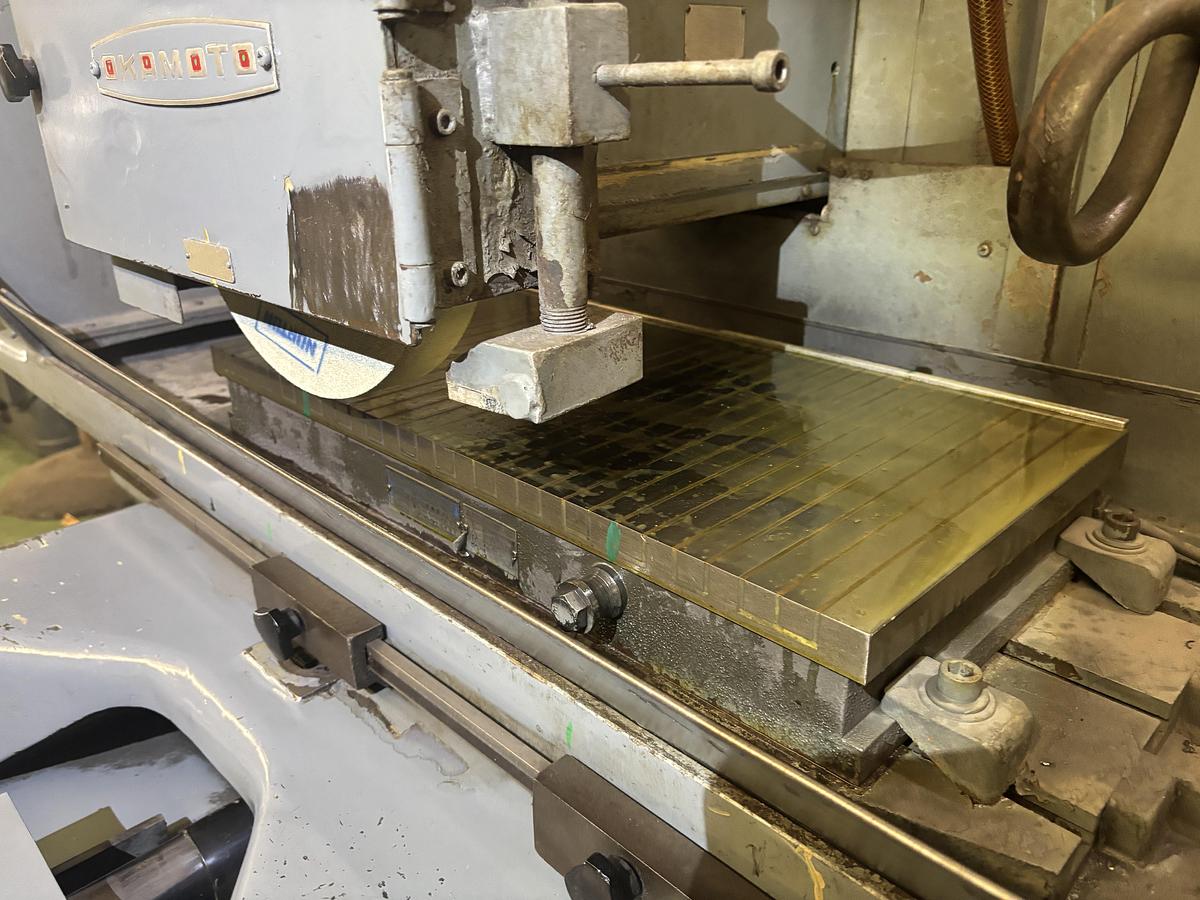 Used Okamoto ACCUGAR-124N 12x24" Precision Surface Grinder