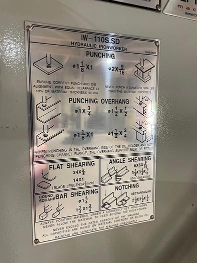 Used 2017 Sunrise IW-110SD-NC