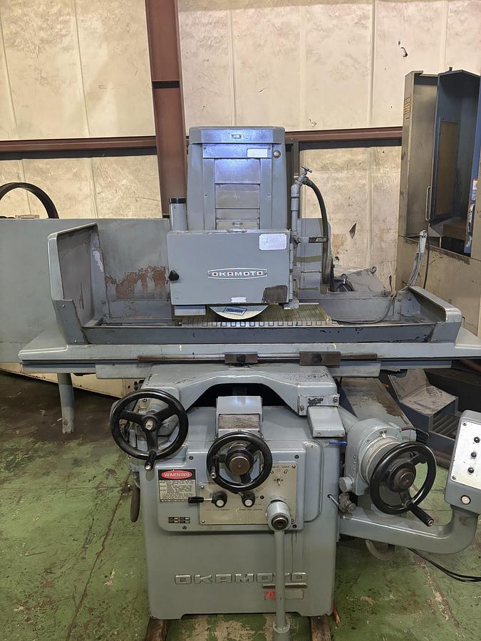 Used Okamoto ACCUGAR-124N 12x24" Precision Surface Grinder