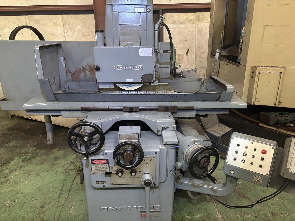 Used Okamoto ACCUGAR-124N 12x24" Precision Surface Grinder