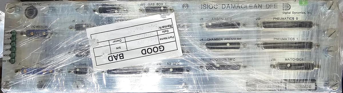 Used Digital Dynamics 02-121946-00 ISIOC DAMACLEAN DFE