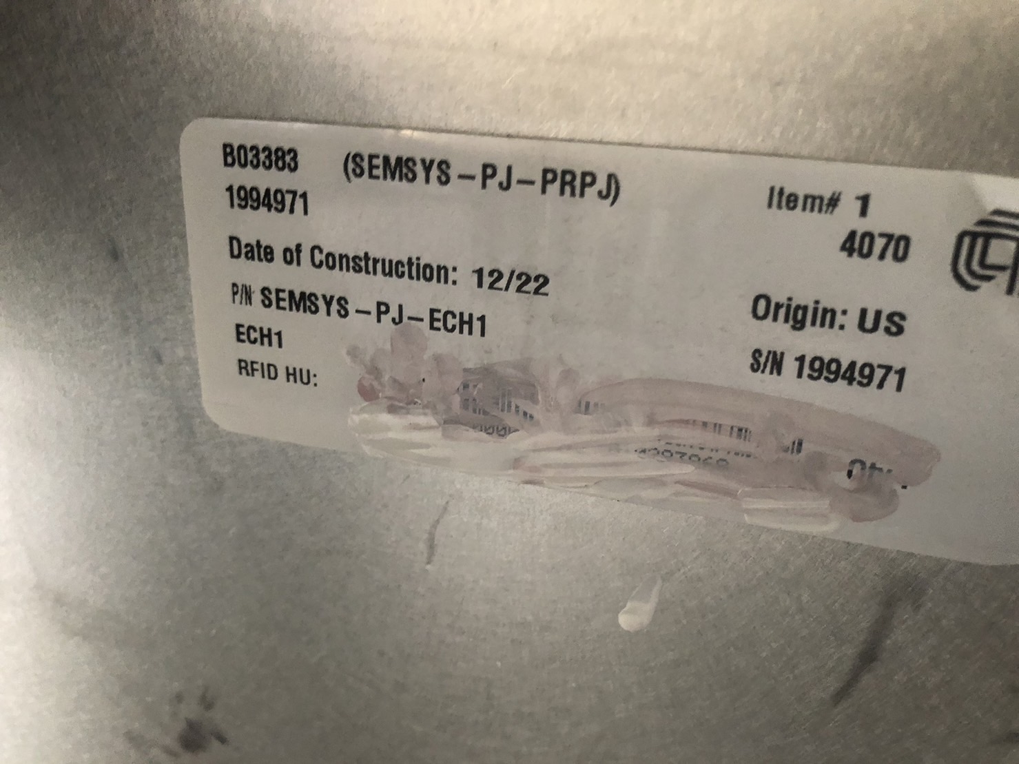 Used AMAT Endura CL IMP chamber mainframe & 2 chamber