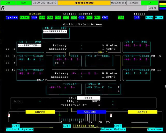 Used 2010 AMAT Endura II Liner/Barrier
