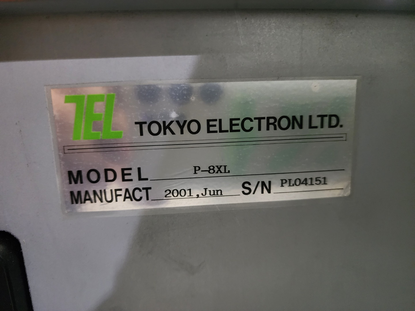 Used 2001 TEL P8XL with cold option