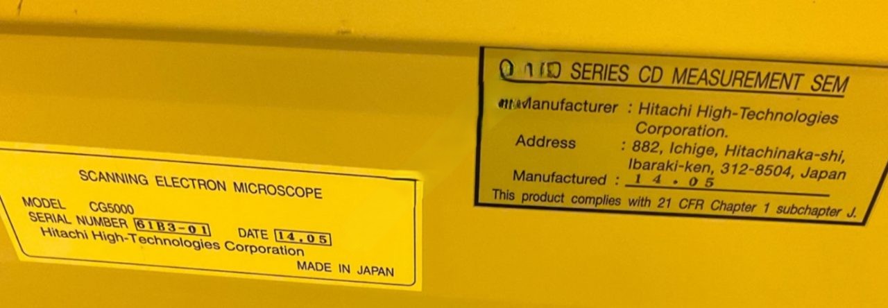 Used 2014 HITACHI CG5000