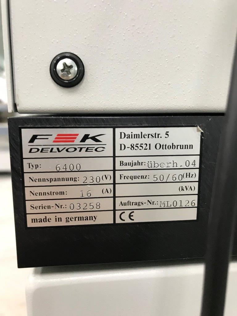 Used 2004 Delvotek 6400DA