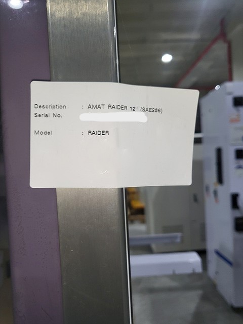 Used Applied Materials/ Semitool Raider Etcher